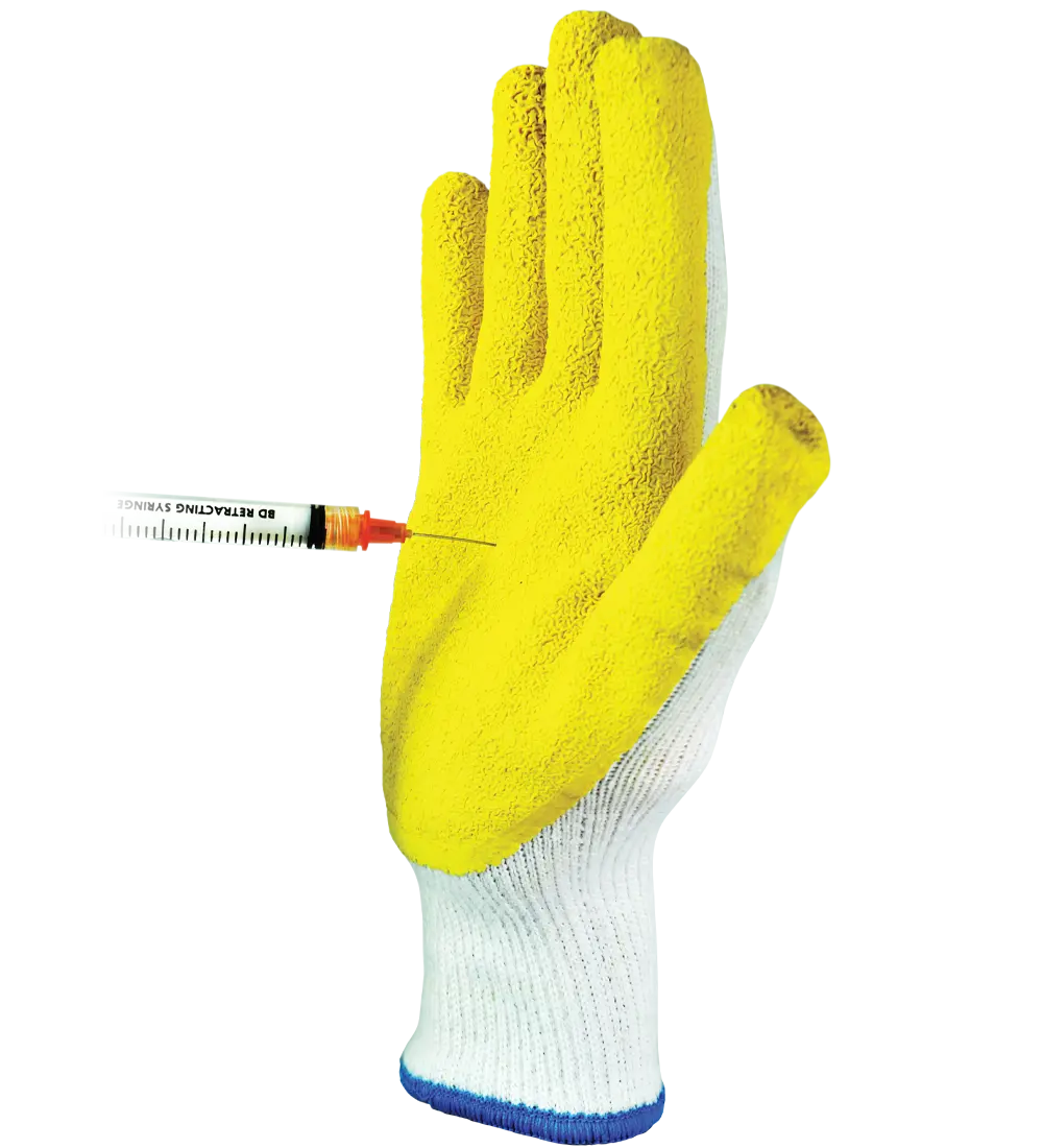 Needle Stick Gloves Large - Pair - Komodo
