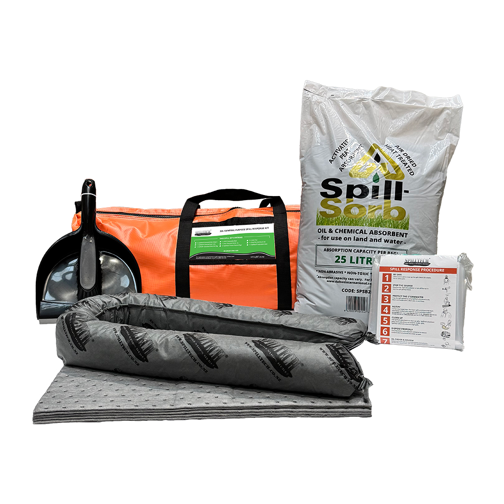 SpillTech General Purpose & Vehicle Spill Kit – 30L