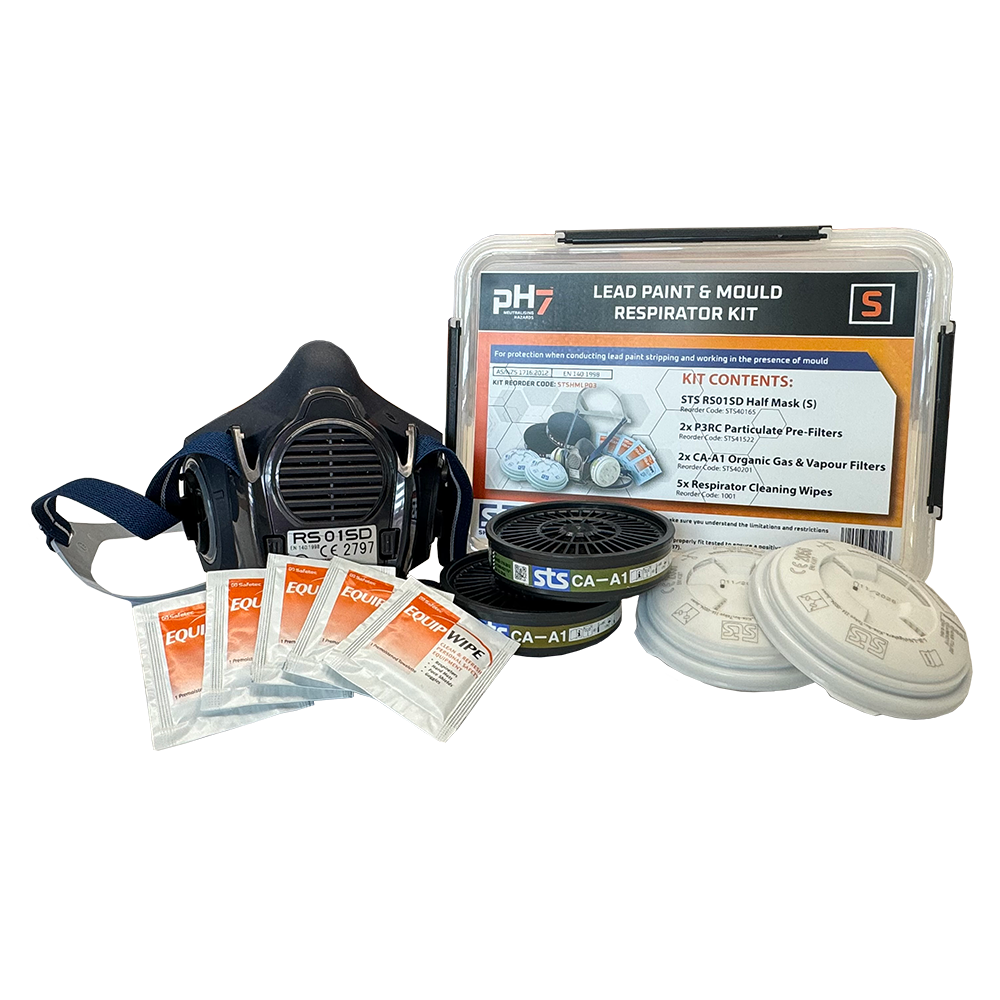 RS01SD Lead Paint and Mould Respirator Kit - S
