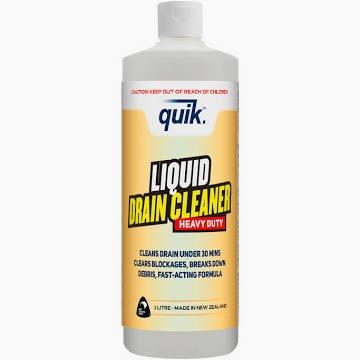Drain Clean Liquid 1 Litre x 6 - QUIK