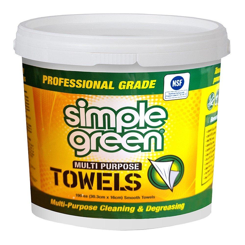Hand and Hard Surface Cleaning Towels 190pcs x 6 - Simple Green