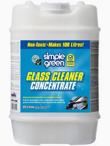 Glass and Mirror Cleaner Concentrate 20 Litres - Simple Green
