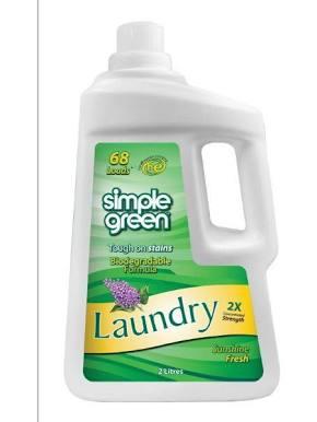Laundry Liquid Concentrate 2 Litres x 8 - Simple Green