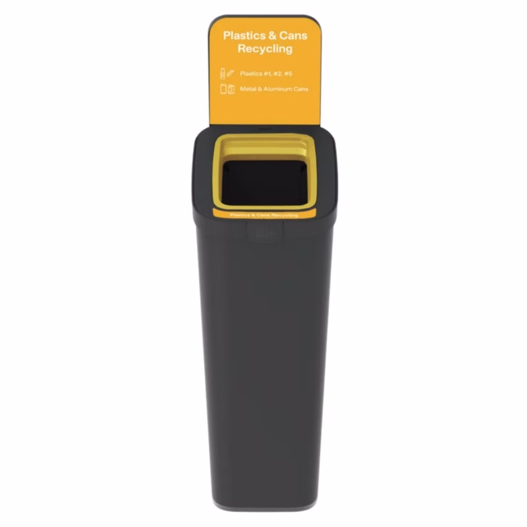 Unisort Climate Recycling Bin for Plastics and Cans - 80 Litres