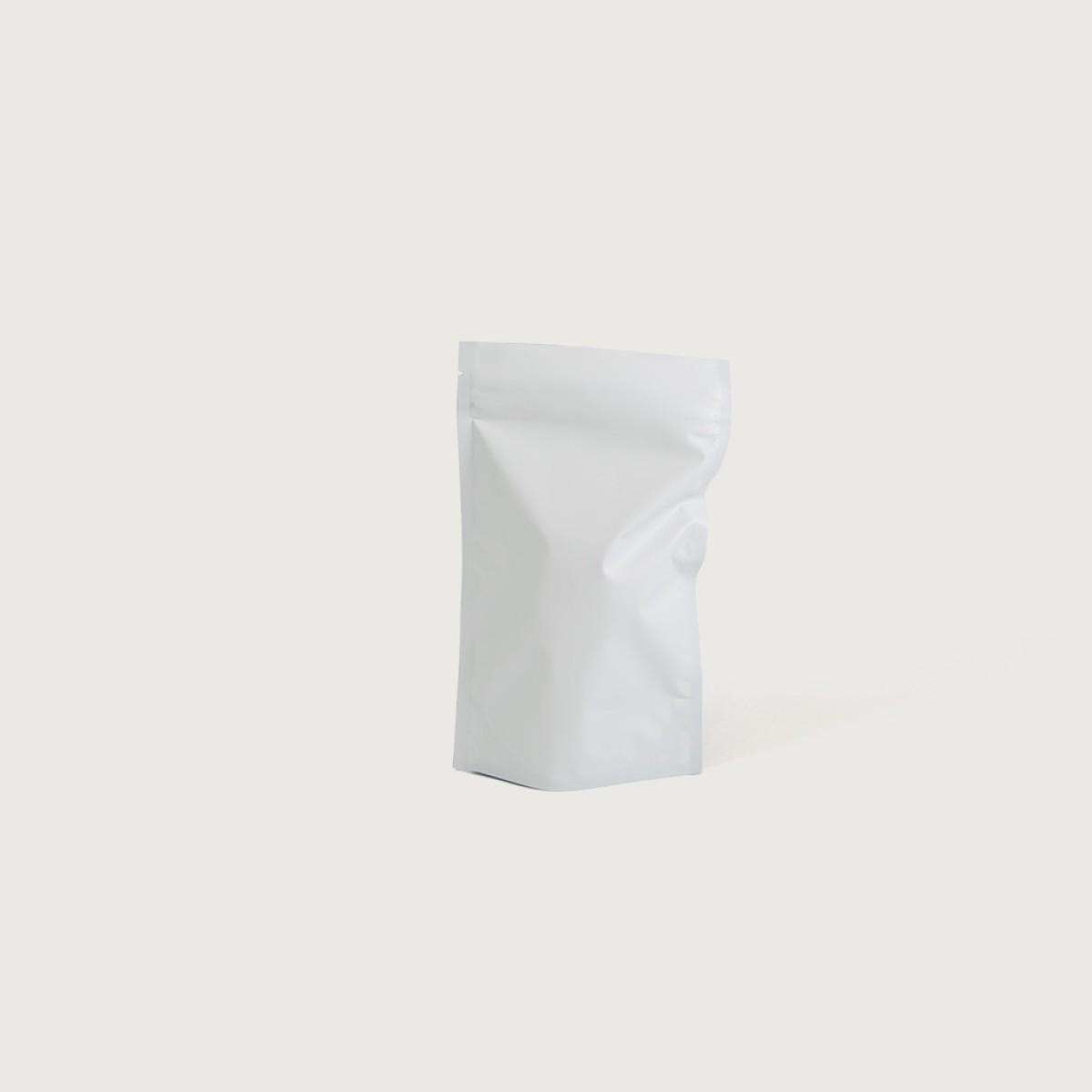 Food Pouch Matt White 250g 120mm x 200mm 116um - IKON