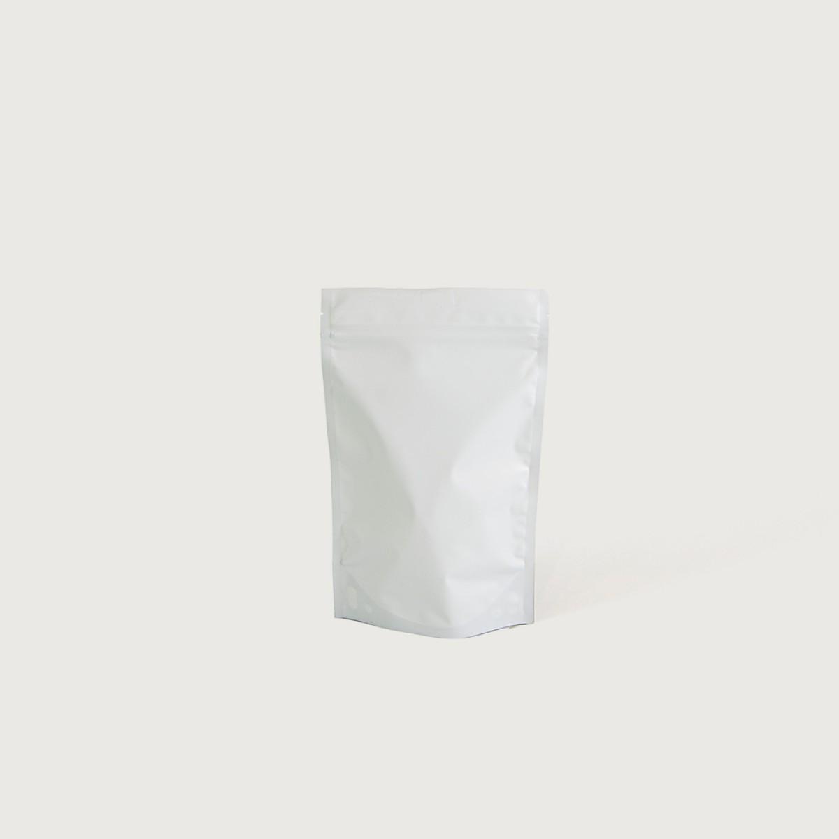 Food Pouch Matt White 500g 140mm x 220mm 116um - IKON