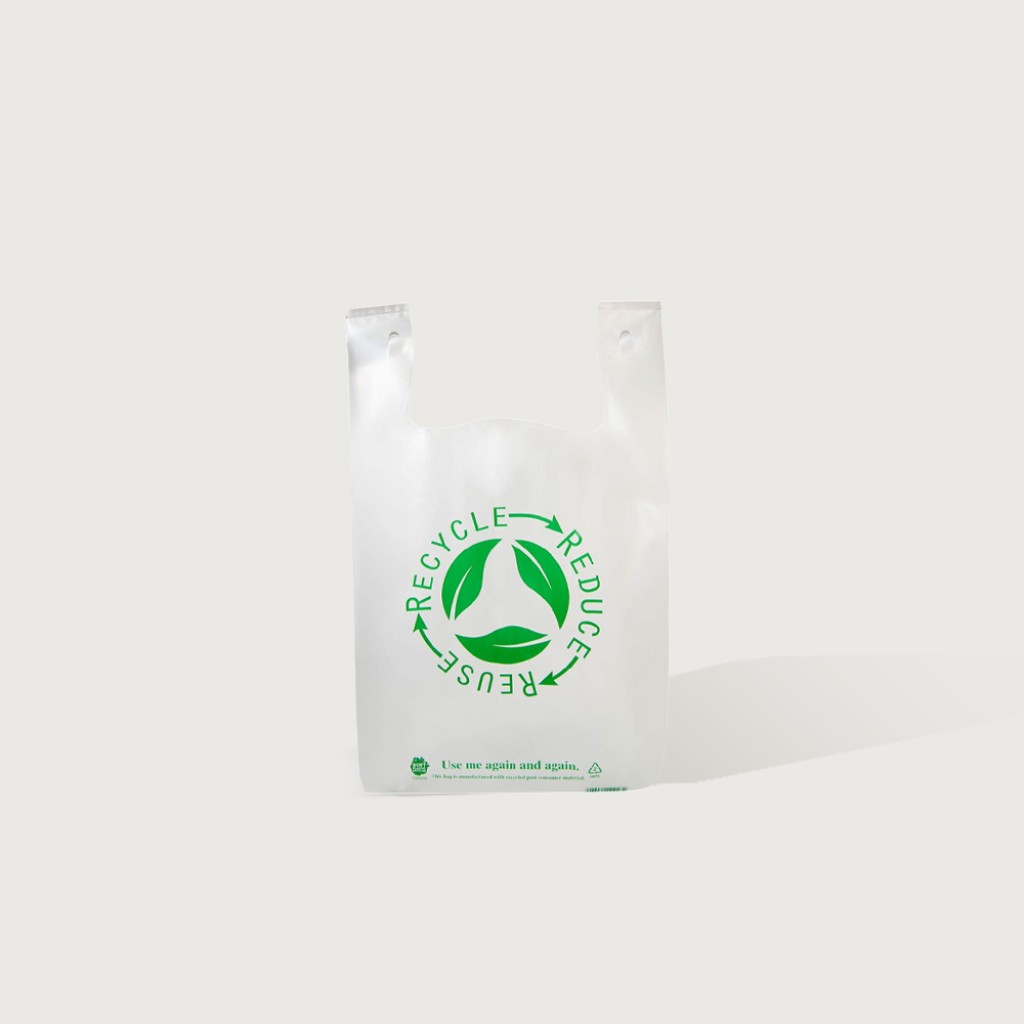 Small bin liner with handles Natural 70um - IKON