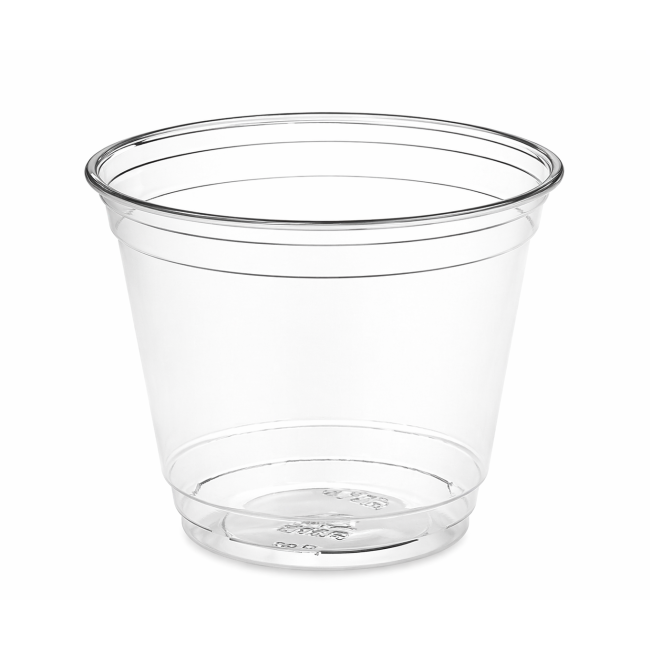 PET Clear Cup: 9 oz - 92 mm