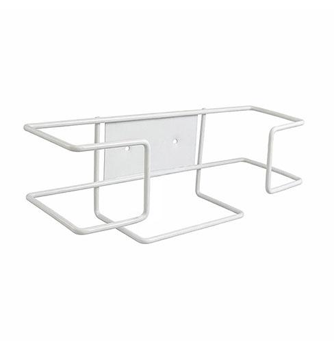 Single Wire Glove Holder - White, 105mm x 90mm x 285mm - Matthews