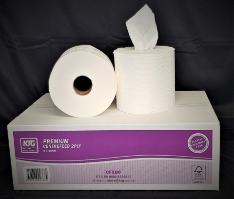 Centrefeed Paper Towels 2 ply - Hygiene Direct