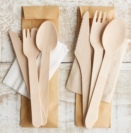 biodegradable cutlery set