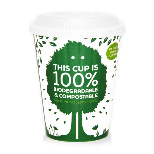 Even if it’s a compostable cup you have just finished with, put it in
