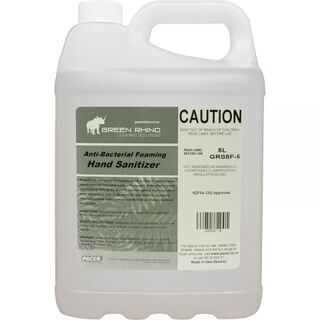 Hand Sanitiser Alcohol Free Foaming - Green Rhino