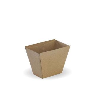 Chip Box, 70x45x90mm, FSC Mix, Kraft - BioPak