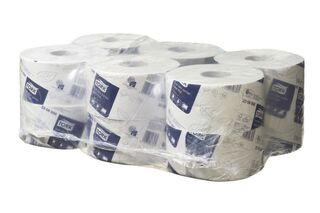 Soft Mini Jumbo Toilet Roll 2Ply White - Tork 2306898