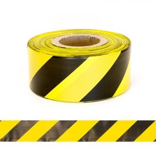 Tape "CHEQUER" Black on Yellow, 75mm x 250m - Esko