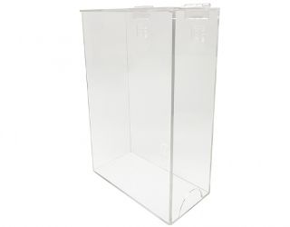 Crimp/Clip Hat Dispenser Clear Acrylic - Bastion