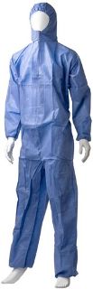 SMS Coverall Type 5/6 - Blue, 3XL, 50gsm *Breathable Coverall - Matthews