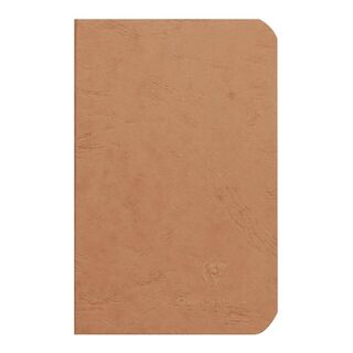 Age Bag Notebook Pocket Blank Tobacco