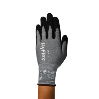 Ansell Hyflex 11-571 Nitrile-Coated Cut Resistant Gloves – Lightweight and Durable - 2XL