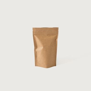 Food Pouch Kraft Stand Up Metalised 250g 120mm x 200mm 128um - IKON