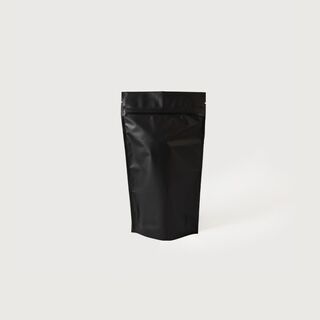 Food Pouch Matt Black 500g 140mm x 220mm 116um - IKON