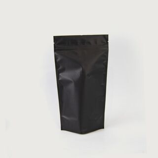 Food Pouch Matt Black 1kg 160mm x 290mm 126um - IKON