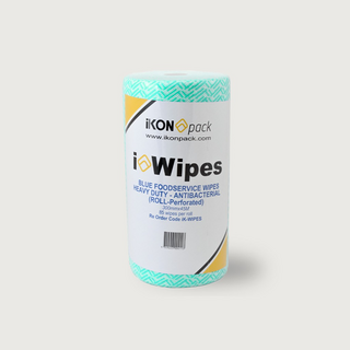 Wipes Heavy Duty Green 300mm X 45M - IKON