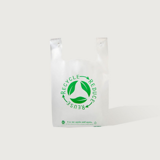 Large bin liner with handles Natural 70um - IKON