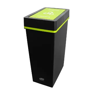 Bin Recycling Organics bin with a Green Lid 40L - Sabco