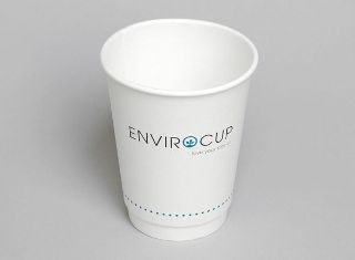 Hot Cup - 12oz PLA Double Wall - Coastal